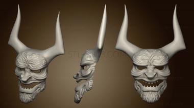 3D model Oni mask (STL)